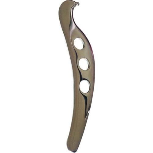 Stainless Steel Scraping Board Plate Physical Therapy Tissue Muscle Massage Tool TK-ing