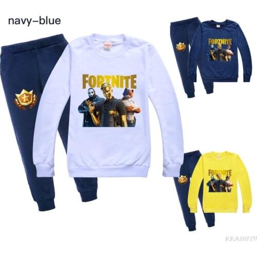 Fortnite Spring Autumn Toddler Boys Clothes Sets Costume Kids Clothes girls Boys Sport Suit