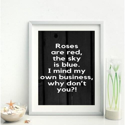 Abstract Quote Canvas Nordic Paintings Black White Quotes Paintings For Living Room Wall Aesthetic Room Decor