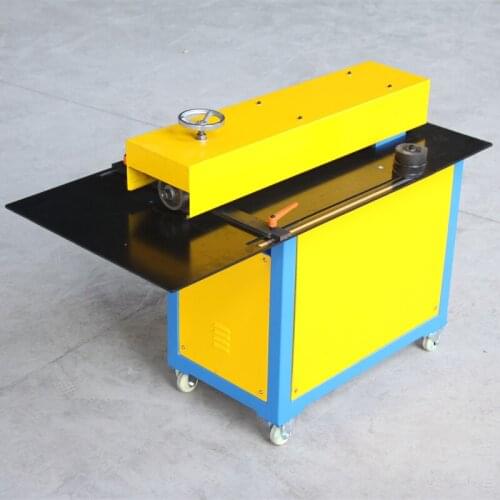 LQ 15 sheet metal reel shearing hvac air slitter reel shear square slitting beading machine
