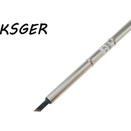 KSGER T12-KU Knife Type Black OX Level Electric Soldering Irons For Hakko FX951 STM32 STC OLED Soldering Station DIY Controller