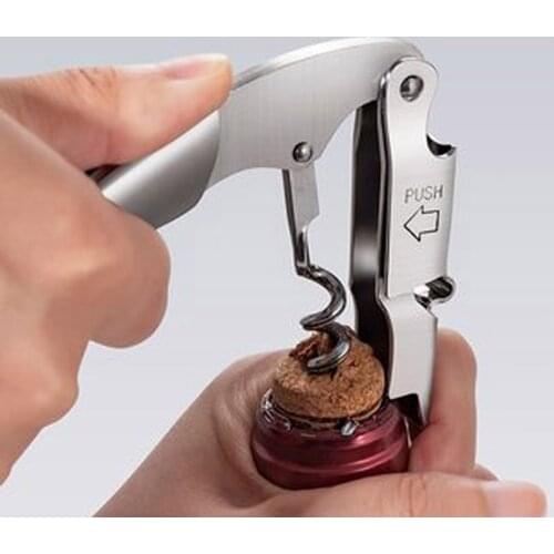 Seahorse knife red wine corkscrew thickened stainless steel red wine cap opener wine champagne corkscrew