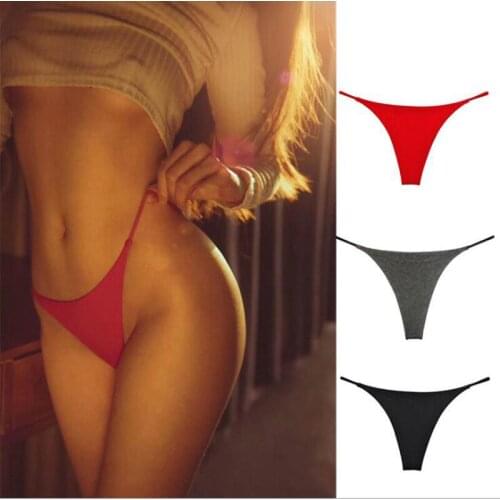 Sexy Womens G-String Summer Panties Comfort Belt Thongs Low Waist Woman Thongs Soft Intimates Lady LingerieSexy Erotic Lingerie