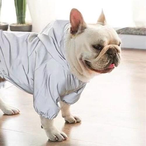Reflective Pet Dog Jacket for Small Medium Dogs Fashion Design French Bulldog Windbreaker Puppy Dog Coat PDC0099