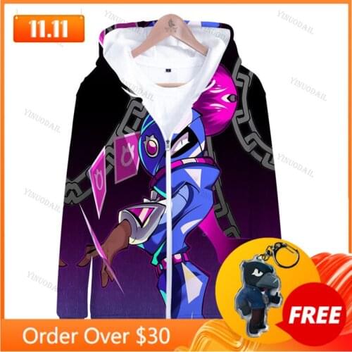 Browlers 3D Hoodies Men Clothing Harajuku Sweatshirt Children Shoot Kids Game Child Tops Men and Women