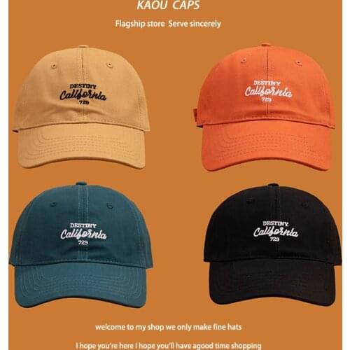 Hip hop baseball cap women men adjustable cotton snapback hat casual caps fashion dad hats high quality Embroidered cap