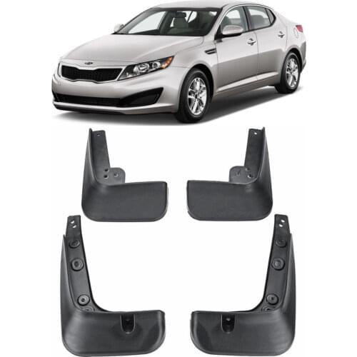 4x Car Mudguards for KIA Optima 3 K5 TF 2011 2012 2013 SX SXL Hybrid Car Mudflap Splash Guards Mud Flap Car Fender Flares