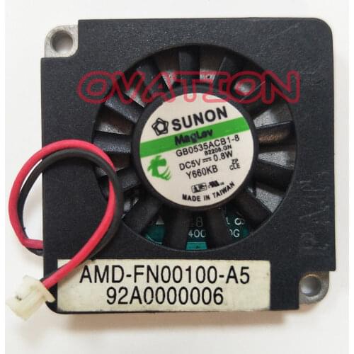 Computer Case PC Cooling Fan For GB0535ACB1-8 3507 blower 5V 0.8W centrifugal aluminum shell Computer Accessories