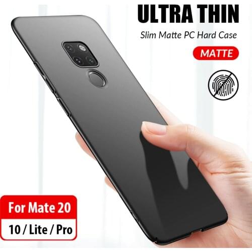 Phone Case For Huawei Mate 30 Pro 20 Lite Case Slim Matte PC Hard Cover For Huawei Mate 30 Pro Case Mate 20 Lite 20 X 5G Cases
