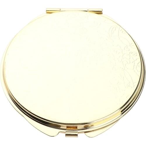 Dual Side Makeup Mirror Dormitory Bathroom Round Folding Mirrors