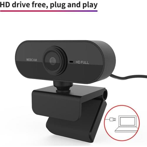 1080P 720p 480p HD Webcam with Microphone Rotatable PC Desktop Web Camera Cam Mini Computer WebCamera Cam Video Recording Work