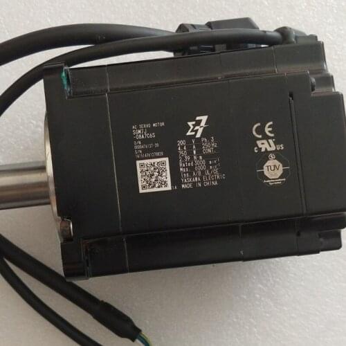 Used Tested Working AC SERVO MOTOR SGM7J-08A7C6S