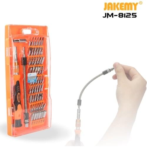Computer mobile phone service tool metal screwdriver set 58 in 1 Extended screwdriver CR-V chrome vanadium steel OME/ODM repairs