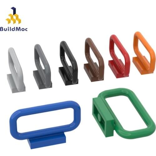 BuildMOC Compatible Assembles Particles 6187 1x4x2 railing Building Blocks Parts DIY LOGO Educational Creatives gift Toys