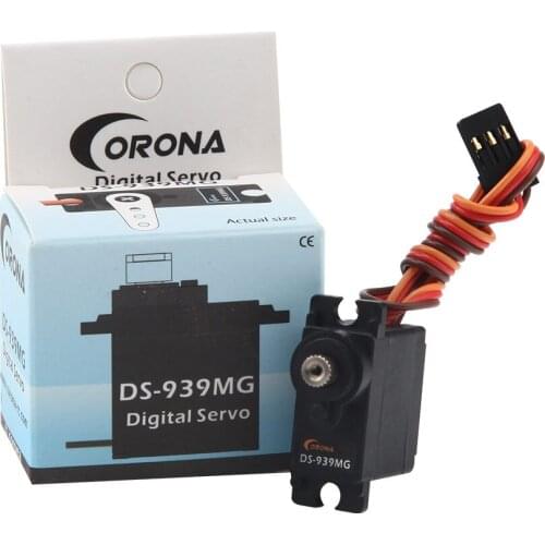 1pc DS-939MG 22.5X11.5X24.6mm Metal Gear Micro Servo For RC Model 12.5g/ 2.5kg/0.14 sec