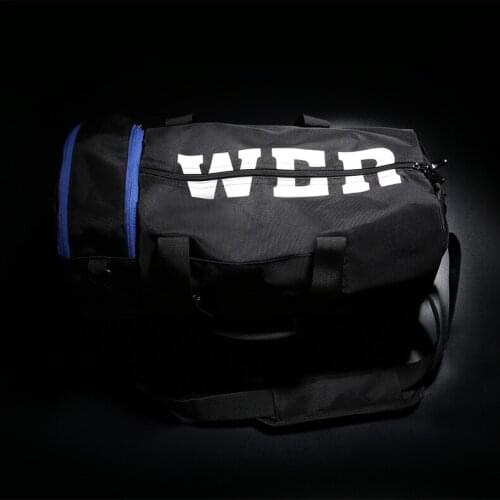 Fashion Mens Nylon Fitness Sports Training Handbag Casual Shoulder-slung Travel Bag Light Outdoor Travel Waterproof Travel Bag