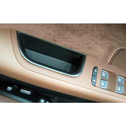 Fit for Audi A7 C7 2010-2017 Car Auto Accessories Interior Decoration Door Handle Container Holder Tray Storage Box 2pcs