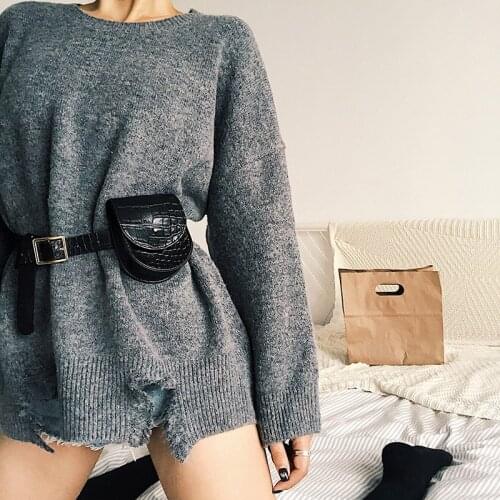 Mini Fanny Pack Leather Waist Pack Ladies PU Waist Belt Bag Women Hip Hop Bum Bag Retro Famale Belt Wallet Wholesale