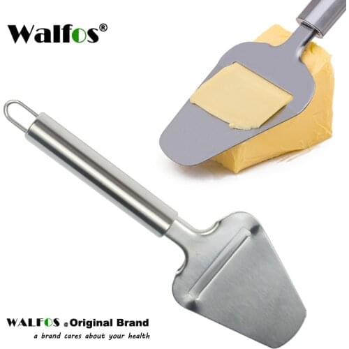 WALFOS Food Grade Stainless Steel Cheese Slicer Cheese Grater Cake Cutter Butter Knife Cook bakeware Tools
