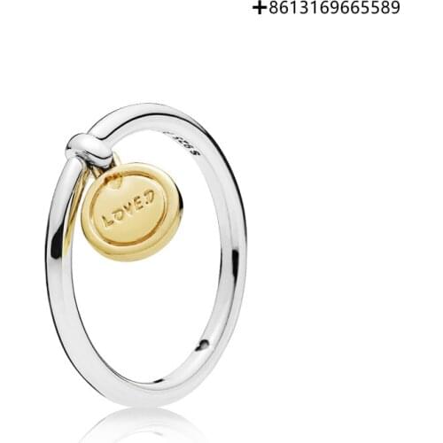 100% 925 Sterling Silver Original Replica 1:1 Love Medal Ring Factory Direct Batch Free