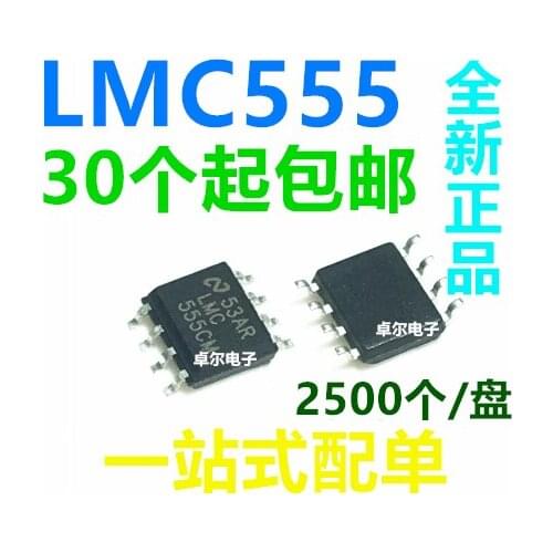 100% New&original LMC555 LMC555CM LMC555CMX SOP-8 8 In Stock (10pcs/lot)