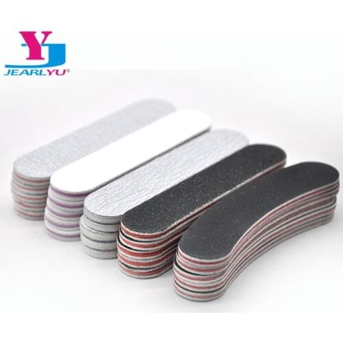 20Pcs/lot Mini Nail Files Durable Manicure Nail Polish Portable Use Double-sided Nail Accessories File Sanding Nail Buffer DIY