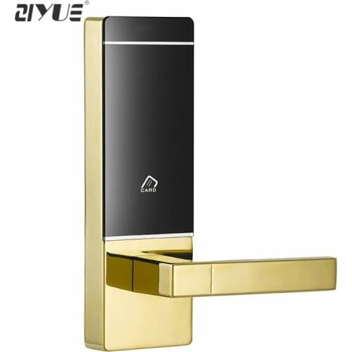 2018 Super Quality Rfid Security Hotel Home Office Door Lock For Thin Door Single Latch 50mm 60mm Et958rf