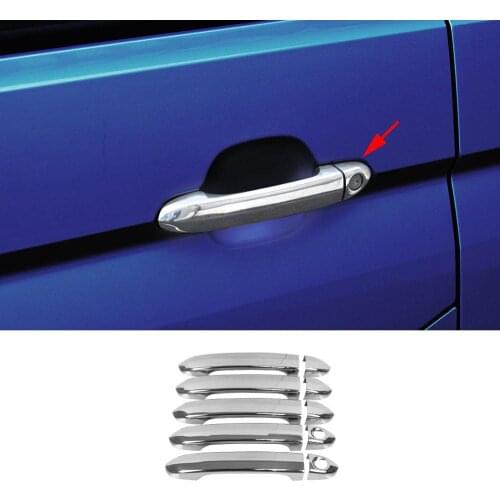 VW Crafter Chrome Door Handle 5 Door 10 Pcs. Stainless steel (2017-)
