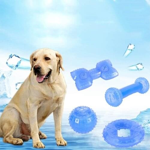 Dog-toy Pet Frozen Toy Summer Dog Chews and Leaks Food Ice series Toys Pet Cooling Puzzle Bite Resistant Toy TPR Material