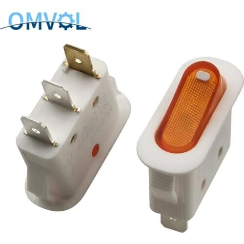 KCD3 Rocker Switch ON-OFF 2 Position 3Pins Electrical equipment With Light Power Switch 15A 250V / 30A 250V AC