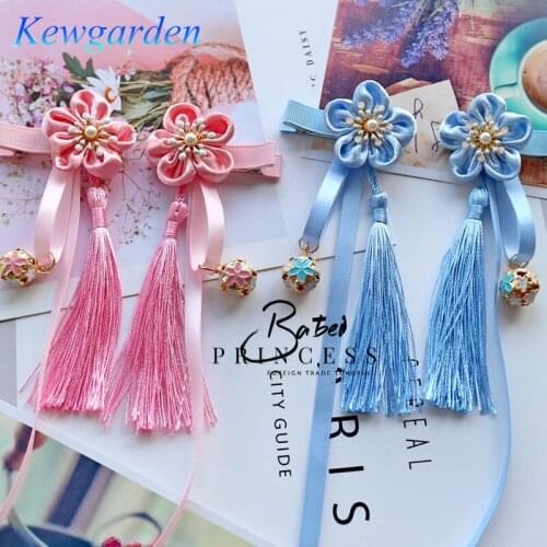 Kewgarden Chinese style hairpin hair clip for children and girls 2 Sets