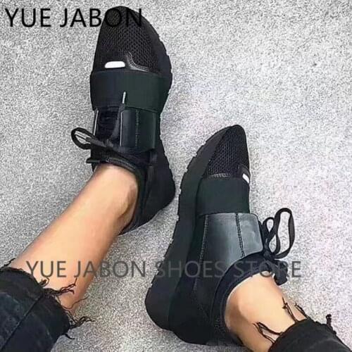 Chunky Sneakers Men Mesh Leather Platform Shoes Mixed Colors Lace-Up Men Trendy Trainers Thick Sole Handmade Mens casual Shoes