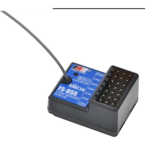 Flysky FS-BS6 Mini Receiver With Gyro Stabilization System for GT2E/IT4S/GT5 Transmitter