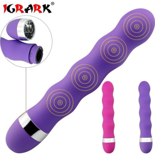 Multi-speed G Spot Vagina Dildo Vibrator Clitoris Butt Plug Anal вибратор Erotic Products sex toys for two Men Adult Female Shop