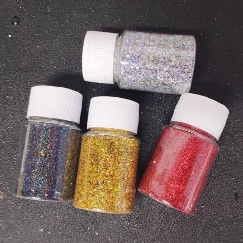 4 Colors Resin Casting Mold Glitters Sequains Pigment Fillings Kit Makeup Jewelry Fillings Nail Art Decor Jewelry Making