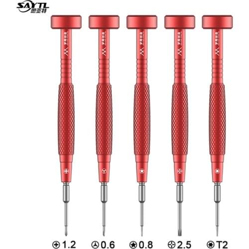 5 in 1 screwdriver set for phones High precision bolt driver 0.6 Y 0.8 Trox Phillips iPhone Samsung huawei DIY Open tool set