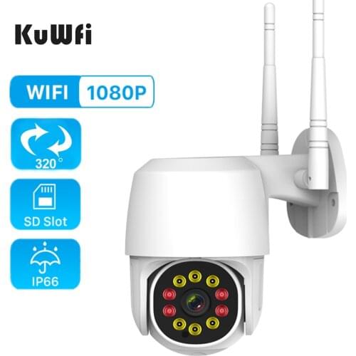 New IP Camera Wifi Outdoor 3MP 1080P PTZ Night Vision Cameras Digital Zoom AI Human Detect H.264 P2P ONVIF for Security CCTV