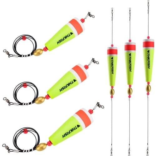 1 piece Fishing Float Bobber 3in 4in 5in Slip Float Buoy Carolina Rig Fishing Accessories