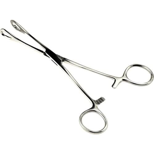 Professional Closed/Open Septum Belly Ear Tongue Lip Clamp Plier Stainless Steel Body Piercing Tool for Tattoo Makeup Piercing