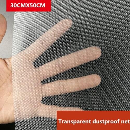 Transparent computer case dustproof net Filtered ash Cooling net DIY side panel