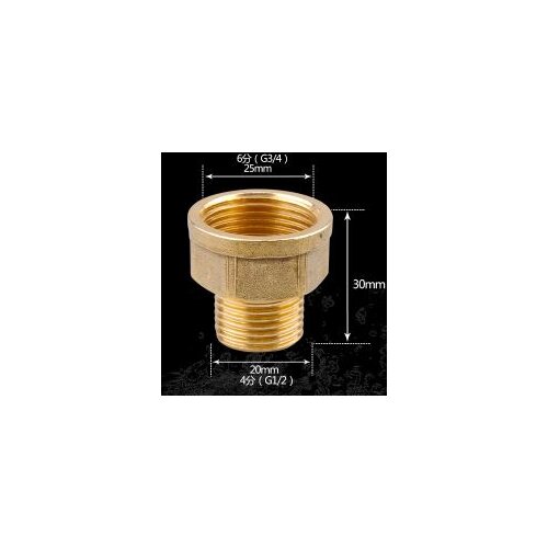 Different diameter internal to external thread Connector female to male brass coupling inside to outside reducing reducer union