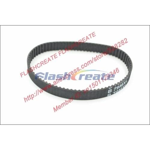 10pcs B79 MXL Timing Belt Teeth 79 Width 6.35mm Length 160.528mm B79MXL Rubber Closed-Loop Synchronous Belt Fit MXL Pulley
