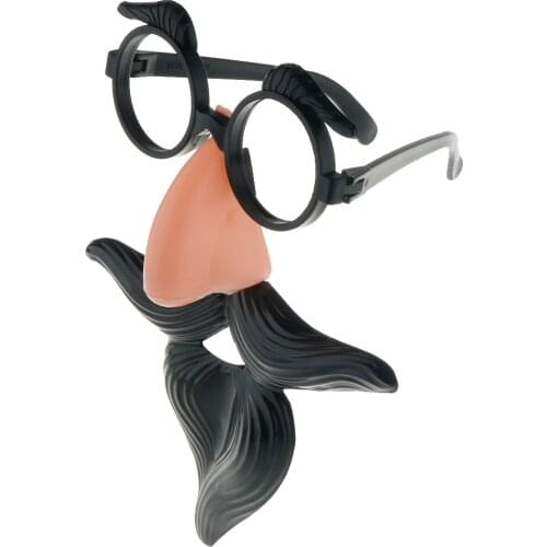 Pretend Play Costumes Cosplay Party Masks Mustache Eyebrows Nose Glasses