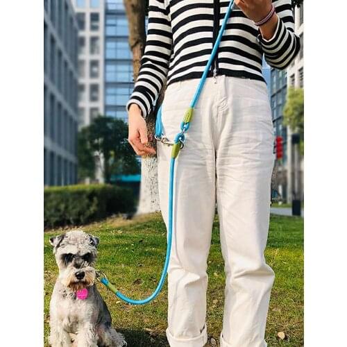 Dog harness Dog supplies Multifunctional liberation of hands and shoulders, running rope and dog walking artifact