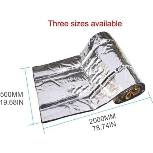 Car Sound Deadener Mat Noise Bonnet Insulation Deadening for Hood Engine Sticker 1XCF