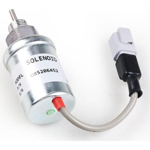 Diesel Engine 12V/24V Shutoff Stop Solenoid U85206451 U85206452 For Perkins 402D 403D 404D 404C 403C