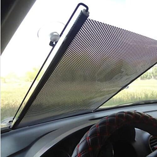 Retractable Car Windshield Visor Sun Shade Auto Front Rear Side Window Blinds Sun shades Anti UV Sunshades 125x58cm 40x60cm