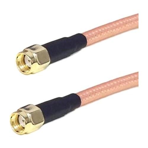 WIF antenna extension Reverse RP SMA Male Plug Switch RP SMA male female pin RF cable adapter RG142 1M/2M wholesale price