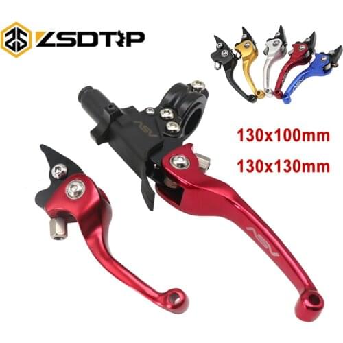 ZSDTRP 1Pair ASV F3 2nd CNC Brake & Clutch Handlebar Levers For Honda Yamaha Kawasaki Suzuki CR CRF YZF WRF