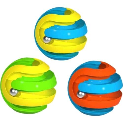 28EC Handhold Spinner Anxiety Reliever Orbiting Gyro Sensory Fidget Toy for Offices